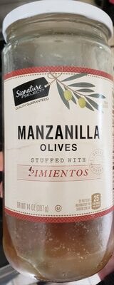 Manzanilla Olives Stuffed With Pimiento