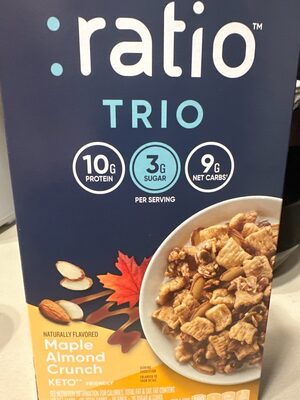 Maple almond crunch cereal
