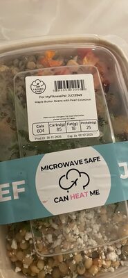 Maple Butter Beans with Pearl Couscous