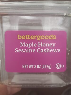 Maple Honey Sesame Cashews