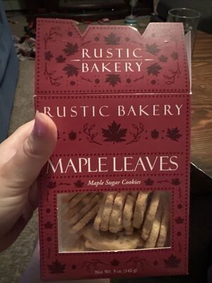 Maple Leaves Maple Sugar Cookies