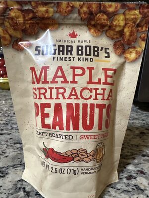 Maple Sriracha Peanuts