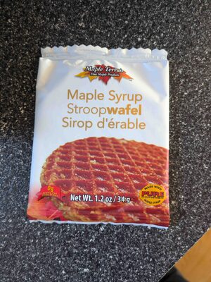 Maple Syrup Stroop Waffle