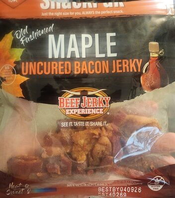 Maple Uncured Bacon Jerky