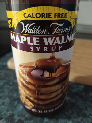 Maple Walnut Syrup