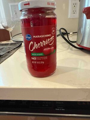 Maraschino Cherries With Stems