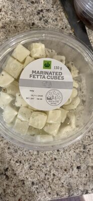 MARINATED FETTA CUBES