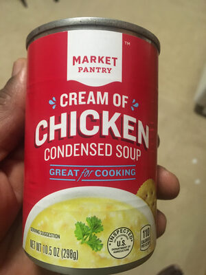 Market pantry, cream of chicken condensed soup