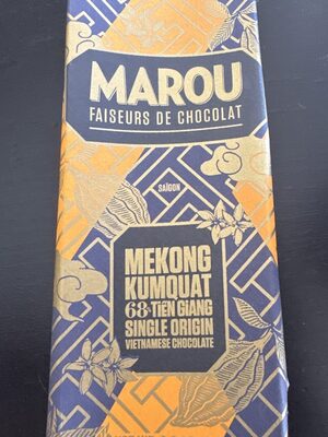 Marou Mekong kumquat 68% Vietnamese Chocolate
