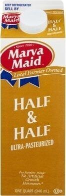 Marva maid half & half