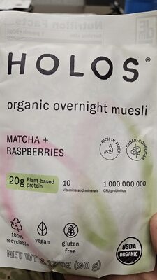 Match + Raspberries muesli