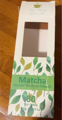 Matcha organic green tea