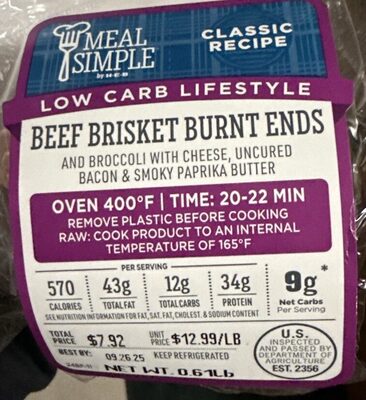 Meal Simple Brisket Burnt Ends