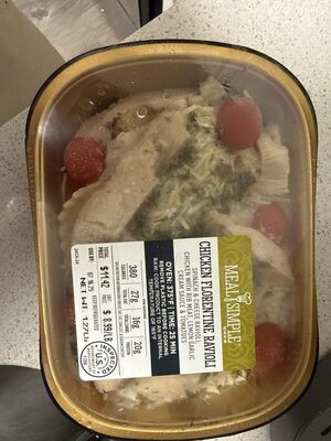 Meal Simple Chicken Florentine Ravioli