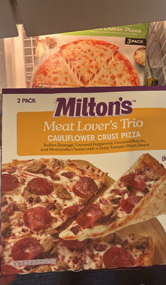 Meat Lover's Trio Cauliflower Crust Pizza