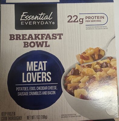 Meat Lovers Breakfast Bowl