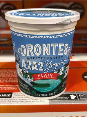 Mediterranean A2a2 Yogurt Plain Grade A Whole Milk