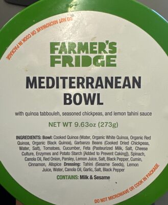 Mediterranean Bowl