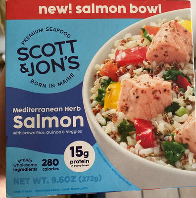 Mediterranean Herb Salmon Bowl