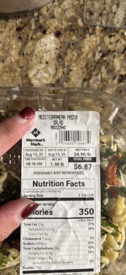 MEDITERRANEAN PASTA SALAD