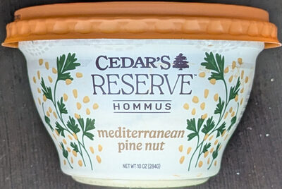 Mediterranean Pine Nut Hommus