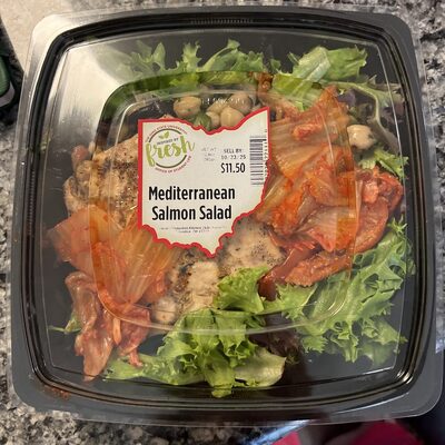 Mediterranean Salmon Salad
