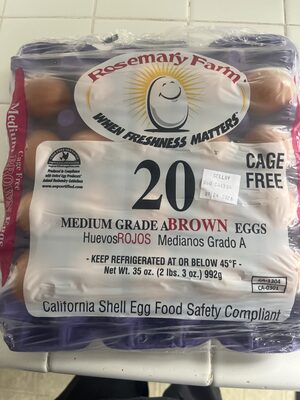 Medium Brown Eggs