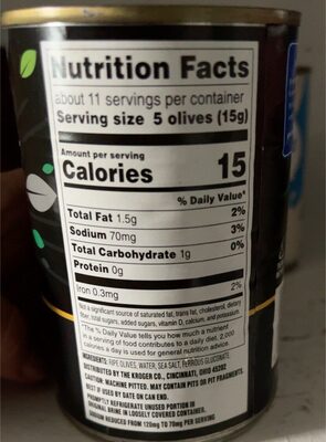 Medium Pitted Ripe Olives