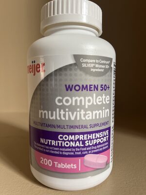 Meijer Women 50+ complete multivitamin