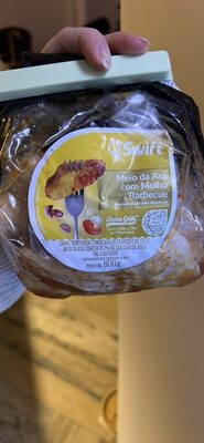 Meio da Asa com Molho Barbecue