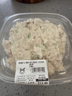 Member Mark rotisserie chicken salad