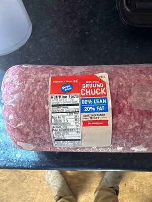 Members Mark 80% Ground Beef