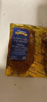 Memphis-style BBQ seasoned boneless skinless chicken breast cutlets