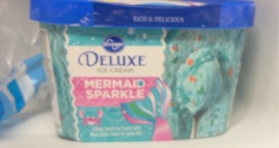 Mermaid sparkle ice cream