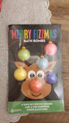 Merry Fizzmas Bath Bombs