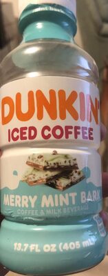 Merry Mint Bark Coffee & Milk Beverage