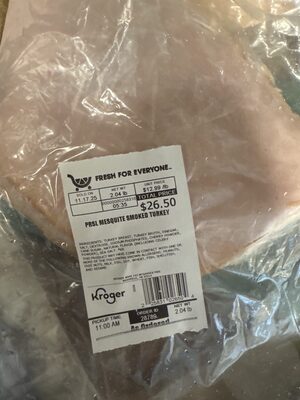 Mesquite Smoked Turkey