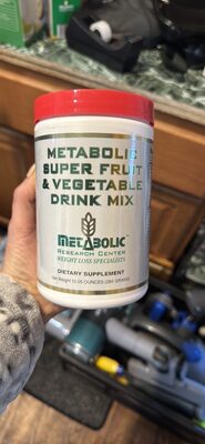 Metabolic Super Fruit & Vegetable Drink Mix