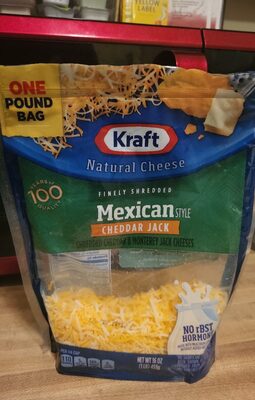 Mexican Style Cheddar Jack Shredded Cheese