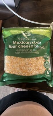 Mexican style four cheese blend