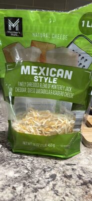 Mexican Style Natural Cheese
