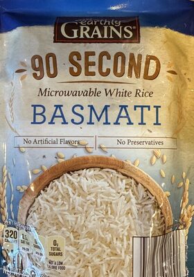 Microwavable White Rice BASMATI