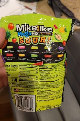 Mike and ikes mega mix sour