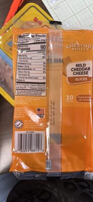 Mild Cheddar Cheese Slices