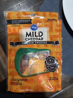 Mild Cheddar Cheese Snacks