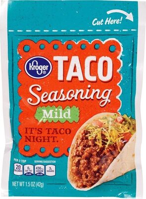 Mild taco seasoning