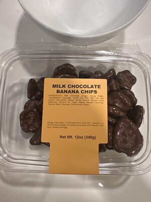 Milk Chocolate Banana Chips