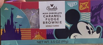 Milk Chocolate caramel Fudge Brownie