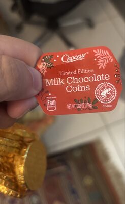 Milk chocolate coins