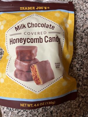 Milk Chocolate Covered Honeycomb Candy